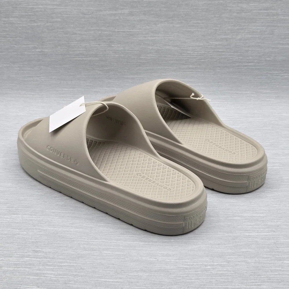 Converse Men's 9 Slides Brown Sandals Comfort Beach Sport Women's 10 A12175C